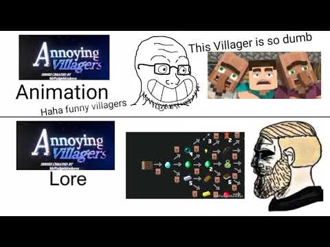 Annoying Villagers Animation vs Annoying Villagers Lore
