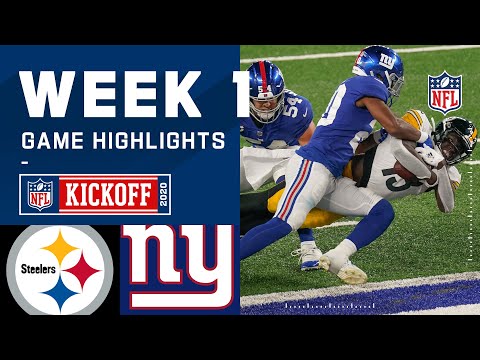 Steelers vs. Giants Week 1 Highlights | NFL 2020
