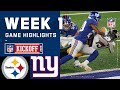 Steelers vs. Giants Week 1 Highlights | NFL 2020