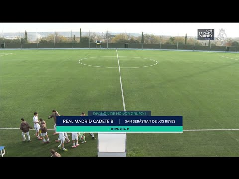 Real Madrid Cadete B - San Sebastián de los Reyes (J11 - División de Honor Cadete) - RMTV