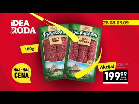 IDEA i RODA | Nedeljna akcija 28.08 - 03.09.2025.
