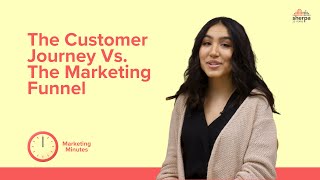 Customer Journey vs Marketing Funnel | Marketing Minutes