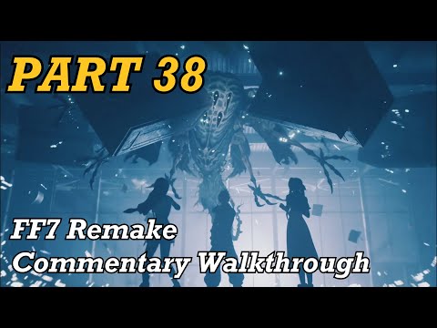 Final Fantasy VII Remake [Commentary Walkthrough] Part 38: Ghoul Boss Fight!