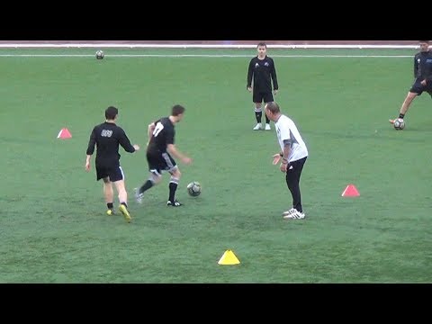 SoccerCoachTV.com - Wedge Control Basics  "The First Touch".