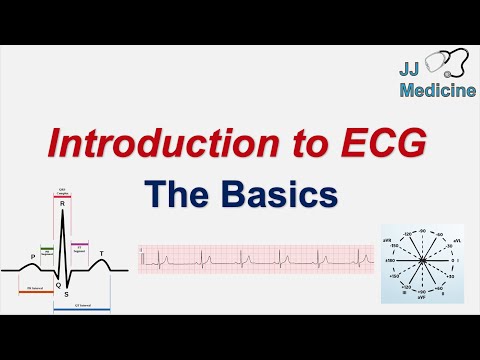 Introduction to ECG | The Basics | ECG Paper, PQRST wave, Rate, Rhythm, Axis and Interval