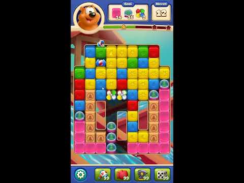 Toon Blast Level 6956 - NO BOOSTERS 🐻🐺🐱 | SKILLGAMING ✔️