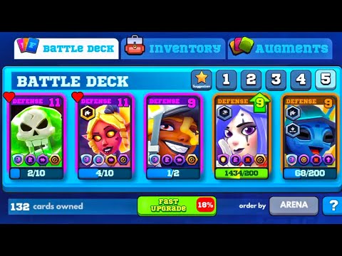 I Choose All Defence Cards in FRAG Pro Shooter!😱