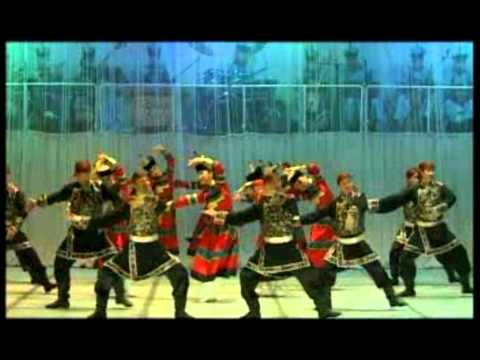 The Tuvan State Ensemble of singing and dancing folk "Sayany"