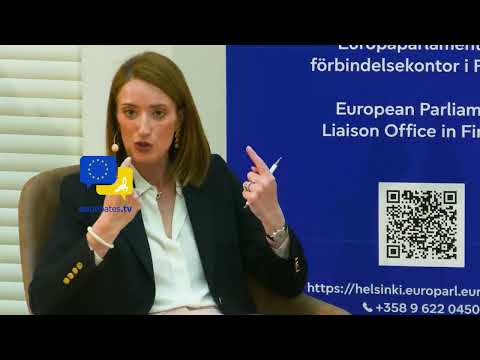Video Thumbnail: Metsola CALLS OUT Weak Leadership ⚠️ “Europe Needs Courage — Not Silence!”