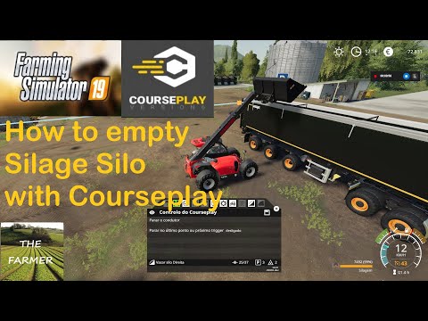 Fs 19 Courseplay Empty Silage Bunker Silo