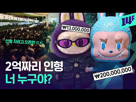 오픈런에 몸싸움까지, 리셀가 50배 뛴 라부부 근황 / 14F