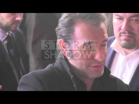 Jean Dujardin at the premiere of "The wolf of Wall Street" in Paris