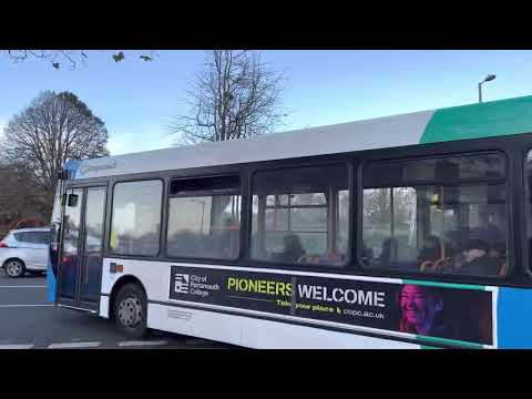 STAGECOACH BUS ROUTE 39 DEPARTING HAVANT BUS STATION