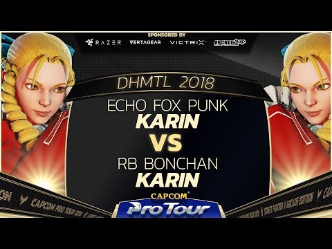 Echo Fox Punk (Karin) vs RB Bonchan (Karin) - DH Montreal 2018 Pools - SFV - CPT 2018