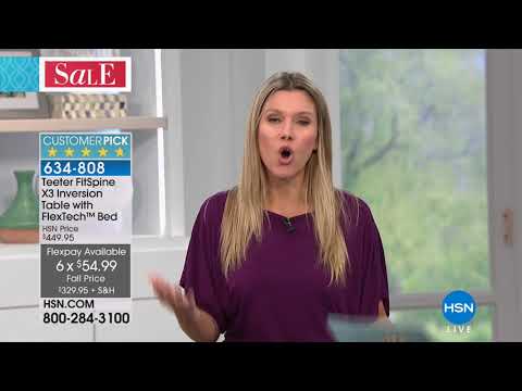 HSN | Teeter Inversion Fitness Solution 09.02.2018 - 07 AM