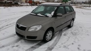 2008 Skoda Fabia Combi. Start Up, Engine, and In Depth Tour.