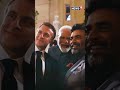 French President Macron Takes A Selfie With PM Modi, Actor R Madhavan, Watch! | #shorts #viral