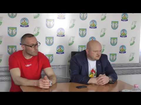 Konferencja prasowa po meczu Pelikan Łowicz - Legionovia Legionowo (30.03.2014 r.)