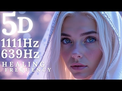 Pleiadian Light Codes 🤍 5D Activation 1111Hz & 639Hz ✨ Healing Frequency 🌟 Love & Light 💫