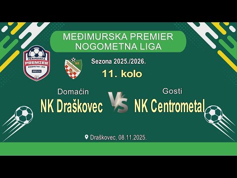 NK Draškovec vs NK Centrometal - MPNL 11. kolo, Sezona 2025./26. Draškovec, 08. 11. 2025.