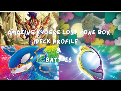 Wait this isn't GLC?! | Amazing Kyogre Lost Zone Box PTCGO Deck Profile & Battles | SSH-CRZ