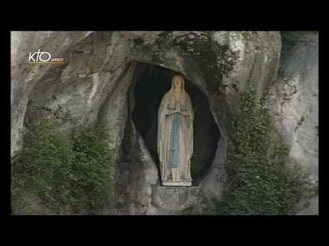 Chapelet à Lourdes