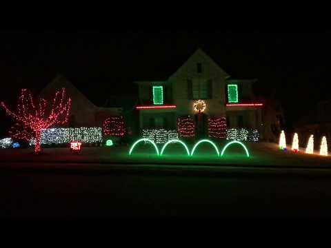2017 Boyle Family Light Show 1 of 2