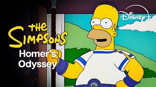Download lagu Homer Simpson's Odyssey | The Simpsons | Disney  UK mp3