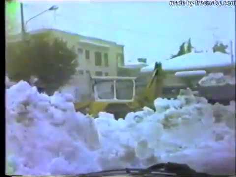 Le immagini d’epoca della nevicata del 1985