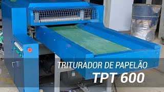 Trituradora Industrial de Papel e Cartão TPT 600