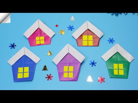 How To Make Easy Paper House DIY paper toys