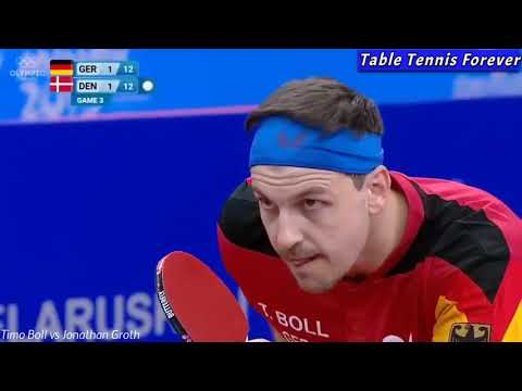 Timo Boll vs Jonathan Groth Men's Singles Final (European Games 2019)