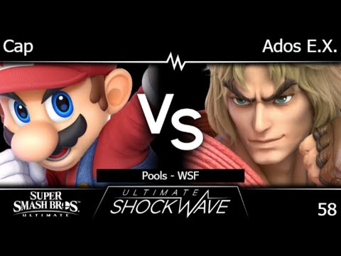 USW 58 - UTDe | Cap (Mario, Pikachu) vs Ados E.X. (Ken, Cloud) Pools - WSF - SSBU