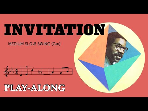Invitation (Cmi) - Medium Slow Swing || BACKING TRACK