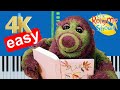 The Roly Mo Show Theme Song Slow Easy Piano Tutorial 4K