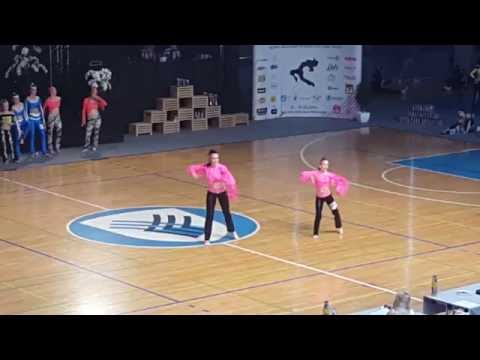 Disco dance duos juniors Nuša Jud & Niki Sever Slovenia