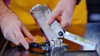 Complex angles made easy with this simple jig.