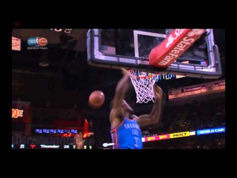 Patty Mills gets his burger flipped by Perry Jones
