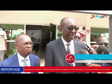 Enseignement Technique : 3 Projets de décrets d’application en cours de validation à Yamoussoukro