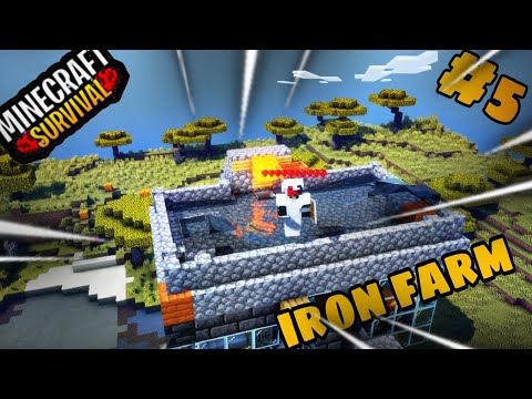 Insane Iron Farm Build in Minecraft! (Part 5)