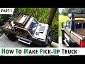 Off Road Pick Up Truck Cardboard Car Part 02
