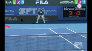 Virtua Tennis 2009 gameplay &amp; multiplayer on PC