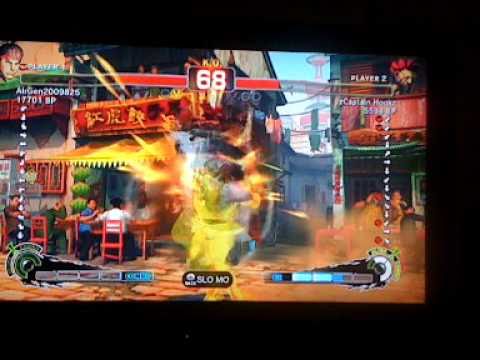 ICMY SSF4 Online Ranked Match: Ryu (Airgen2009825) VS Akuma (ZCaptain HookZ)