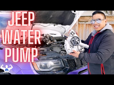 jeep grand cherokee water pump replacement