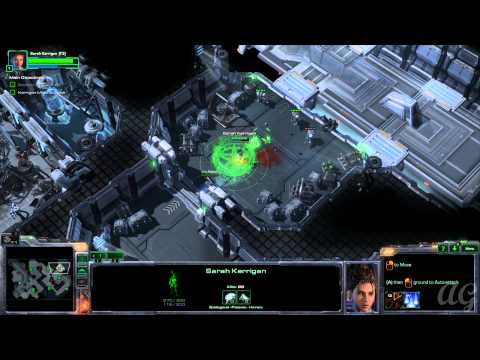 Starcraft 2: Heart of the Swarm - No Commentary Walkthrough 1080p HD Mission 2