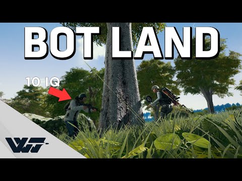 BOT LAND - Bots are EVERYWHERE - PUBG