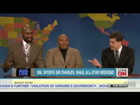 SNL Spoofs Shaq and Charles Barkley