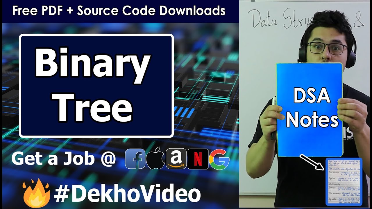 Video thumbnail for What is a Binary Tree?