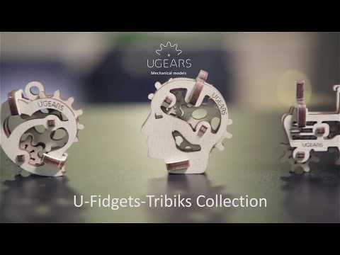 Видео обзор Фитжеты-Трибики, механический 3D пазл Ukrainian Gears