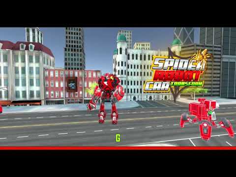 Spider Robot Car Game – Robot Transforming Games: Android Games